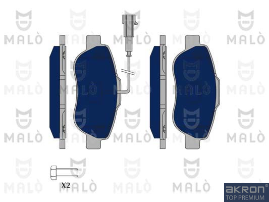 KIT PASTIGLIE FRENO, FRENO A DISCO