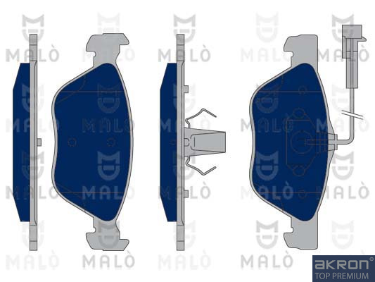 KIT PASTIGLIE FRENO, FRENO A DISCO