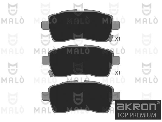 KIT PASTIGLIE FRENO, FRENO A DISCO