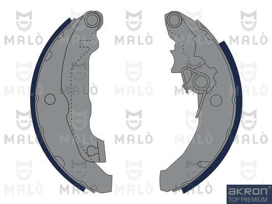 KIT GANASCE FRENO - AKRON