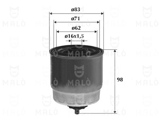 FILTRO CARBURANTE
