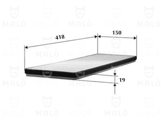 FILTRO, ARIA ABITACOLO - AKRON