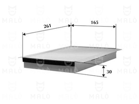 FILTRO, ARIA ABITACOLO - AKRON