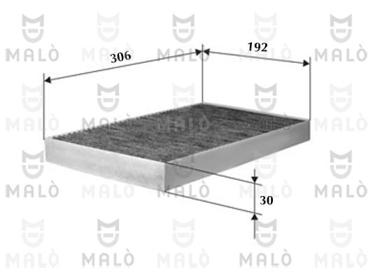 FILTRO, ARIA ABITACOLO - AKRON