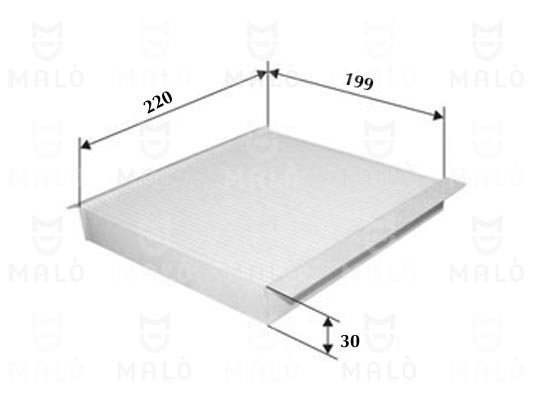 FILTRO, ARIA ABITACOLO - AKRON