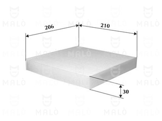 FILTRO, ARIA ABITACOLO - AKRON