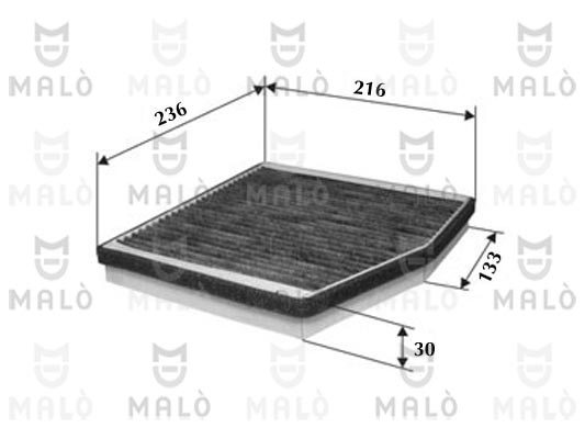 FILTRO, ARIA ABITACOLO - AKRON