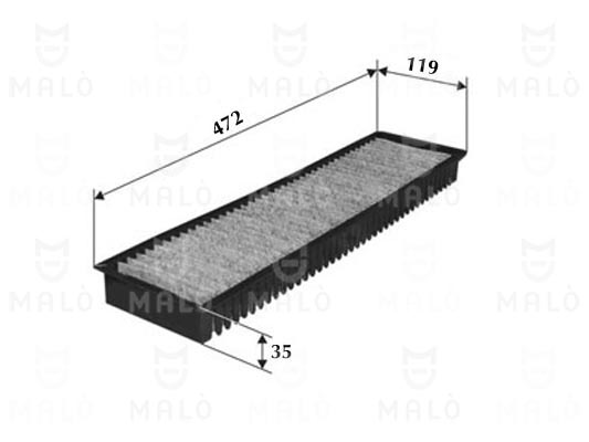 FILTRO, ARIA ABITACOLO - AKRON