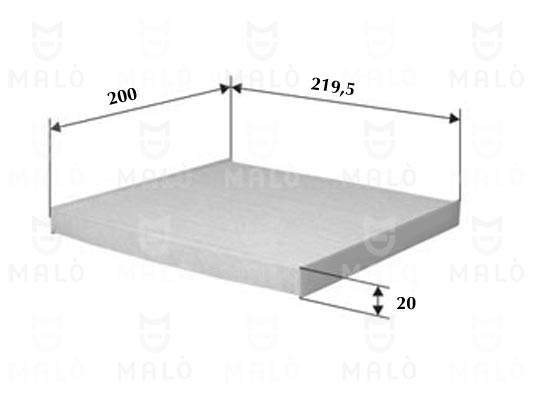 FILTRO, ARIA ABITACOLO - AKRON