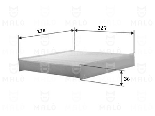 FILTRO, ARIA ABITACOLO - AKRON