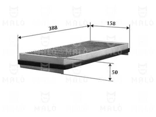 FILTRO, ARIA ABITACOLO - AKRON