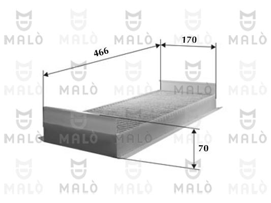 FILTRO, ARIA ABITACOLO - AKRON