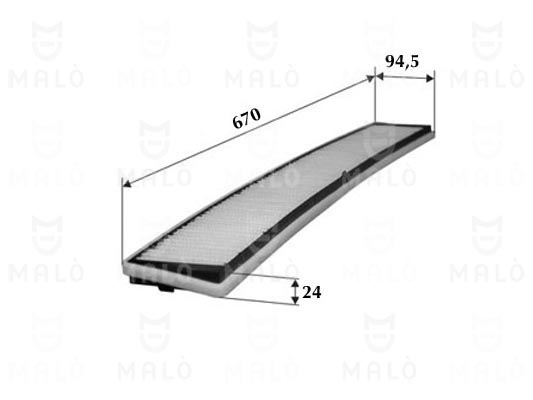 FILTRO, ARIA ABITACOLO - AKRON