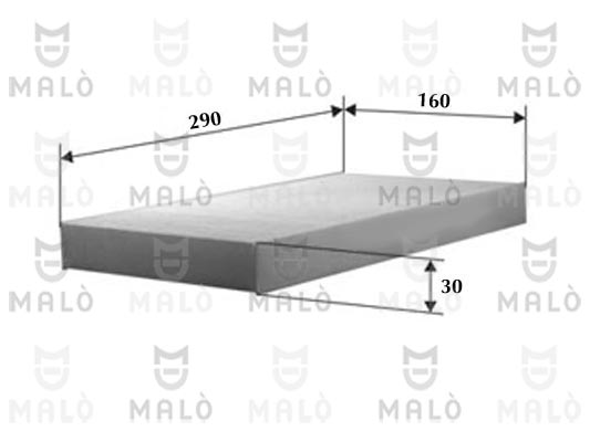 FILTRO, ARIA ABITACOLO - AKRON