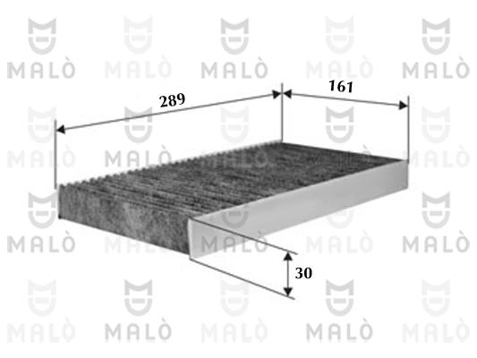 FILTRO, ARIA ABITACOLO - AKRON