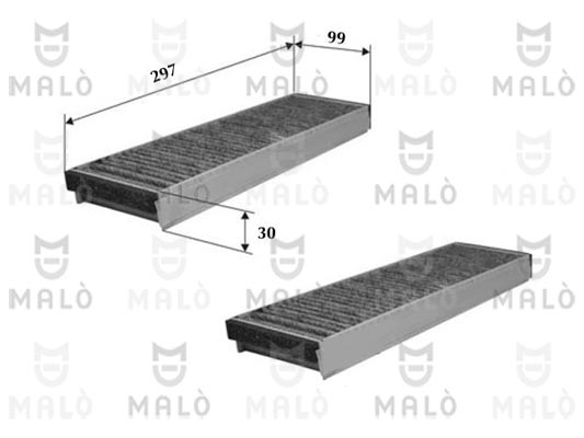 FILTRO, ARIA ABITACOLO - AKRON