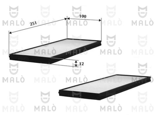 FILTRO, ARIA ABITACOLO - AKRON