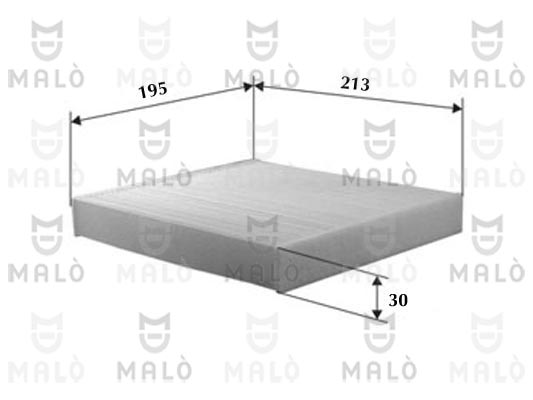 FILTRO, ARIA ABITACOLO - AKRON