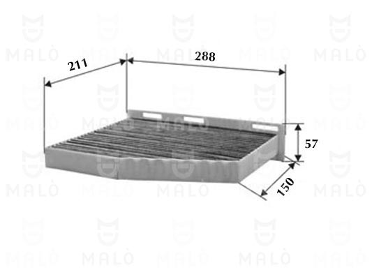 FILTRO, ARIA ABITACOLO - AKRON