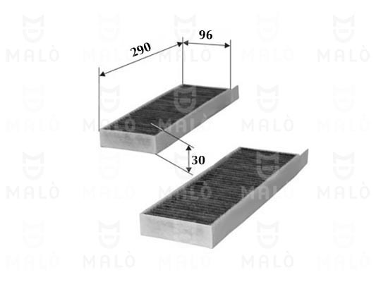 FILTRO, ARIA ABITACOLO - AKRON