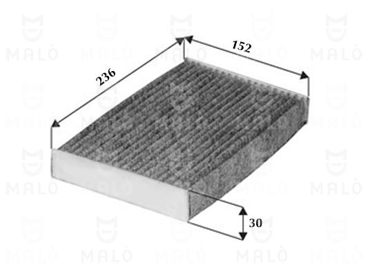 FILTRO, ARIA ABITACOLO - AKRON