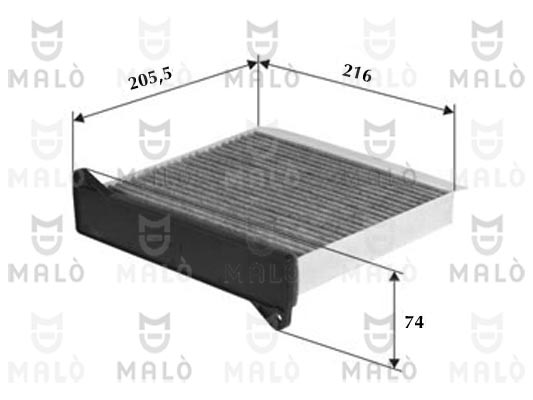 FILTRO, ARIA ABITACOLO - AKRON