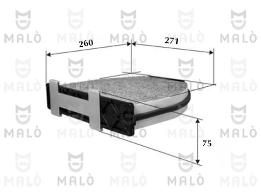 FILTRO, ARIA ABITACOLO - AKRON