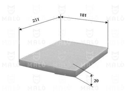 FILTRO, ARIA ABITACOLO - AKRON