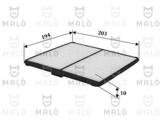 FILTRO, ARIA ABITACOLO - AKRON