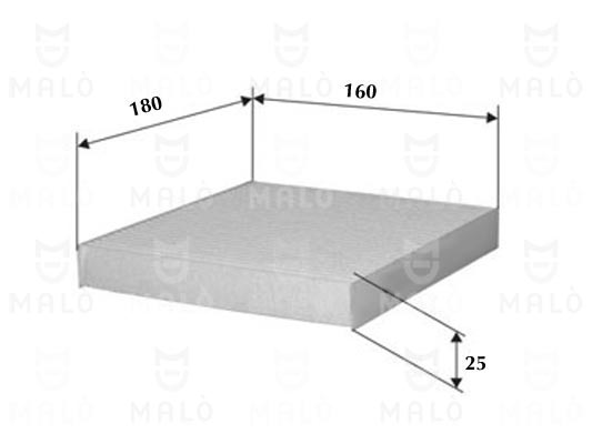 FILTRO, ARIA ABITACOLO - AKRON