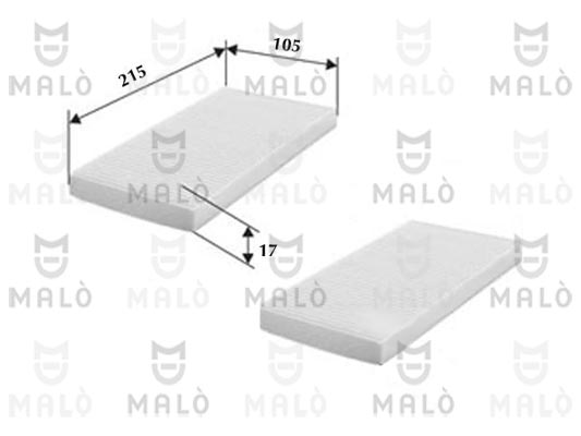 FILTRO, ARIA ABITACOLO - AKRON