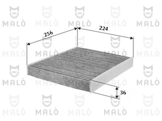 FILTRO, ARIA ABITACOLO - AKRON