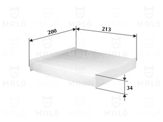 FILTRO, ARIA ABITACOLO - AKRON