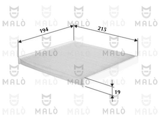 FILTRO, ARIA ABITACOLO - AKRON