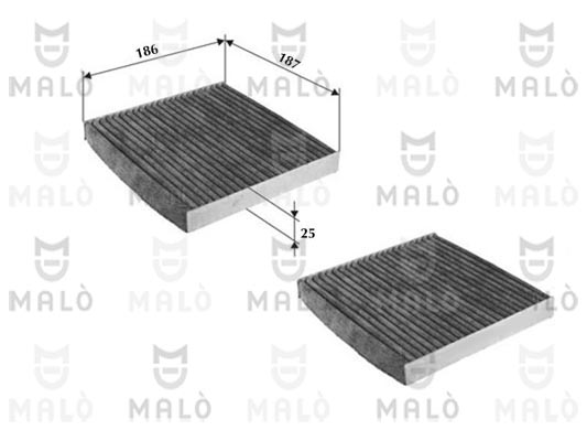 FILTRO, ARIA ABITACOLO - AKRON