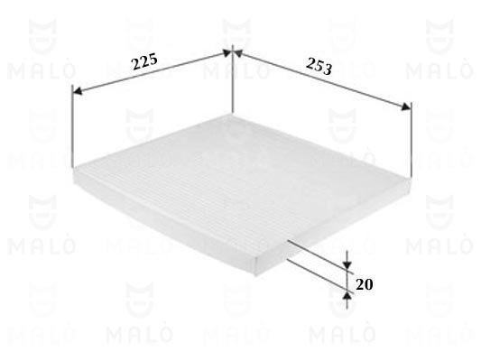 FILTRO, ARIA ABITACOLO - AKRON