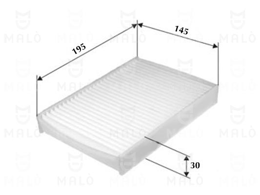 FILTRO, ARIA ABITACOLO - AKRON