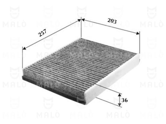 FILTRO, ARIA ABITACOLO - AKRON