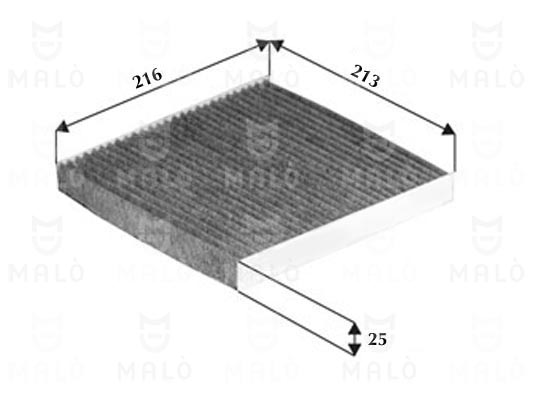 FILTRO, ARIA ABITACOLO - AKRON