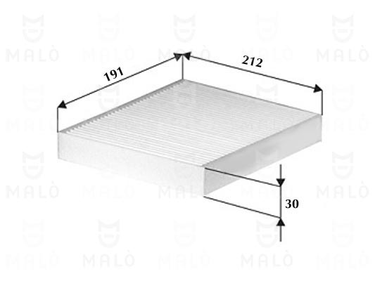 FILTRO, ARIA ABITACOLO - AKRON