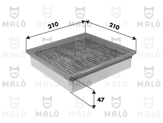 FILTRO, ARIA ABITACOLO - AKRON