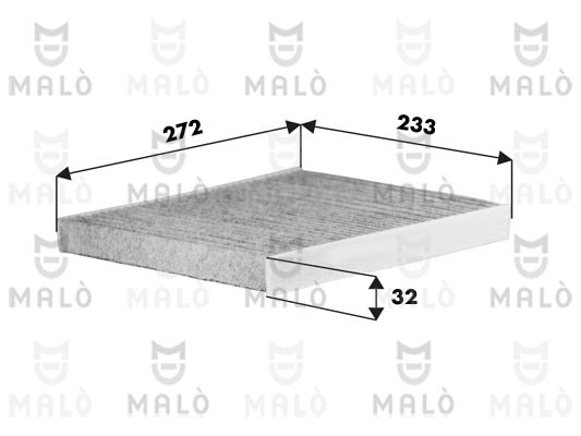 FILTRO, ARIA ABITACOLO - AKRON