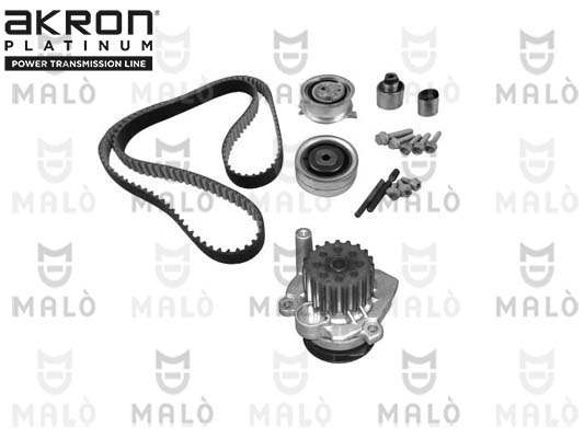 POMPA ACQUA + KIT CINGHIE DENTATE