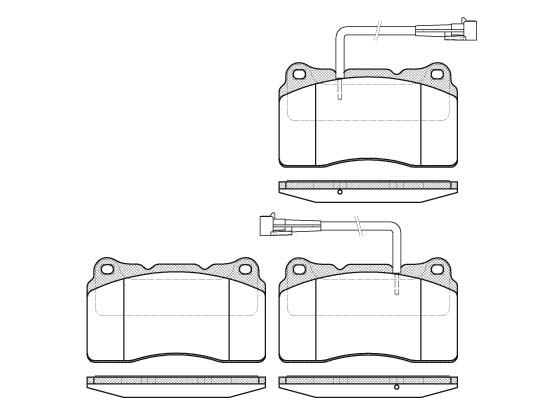 KIT PASTIGLIE FRENO PER ELEVATE PRESTAZIONI