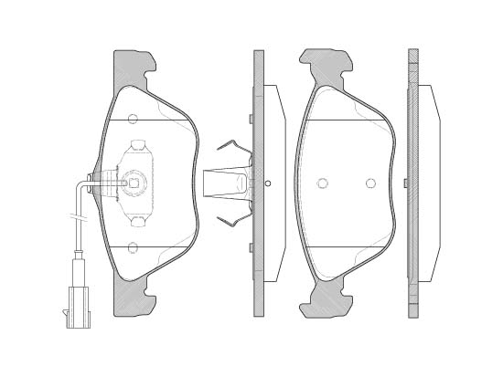 KIT PASTIGLIE FRENO PER ELEVATE PRESTAZIONI