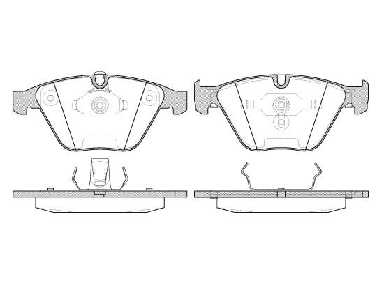 KIT PASTIGLIE FRENO PER ELEVATE PRESTAZIONI
