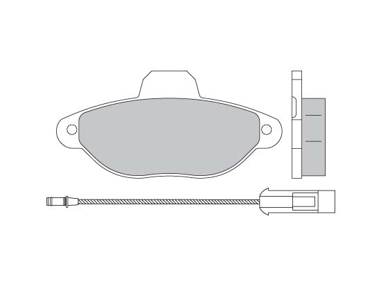 KIT PASTIGLIE FRENO PER ELEVATE PRESTAZIONI