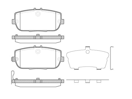 KIT PASTIGLIE FRENO PER ELEVATE PRESTAZIONI