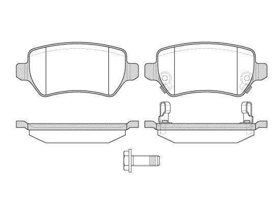 KIT PASTIGLIE FRENO PER ELEVATE PRESTAZIONI