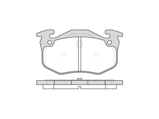 KIT PASTIGLIE FRENO PER ELEVATE PRESTAZIONI